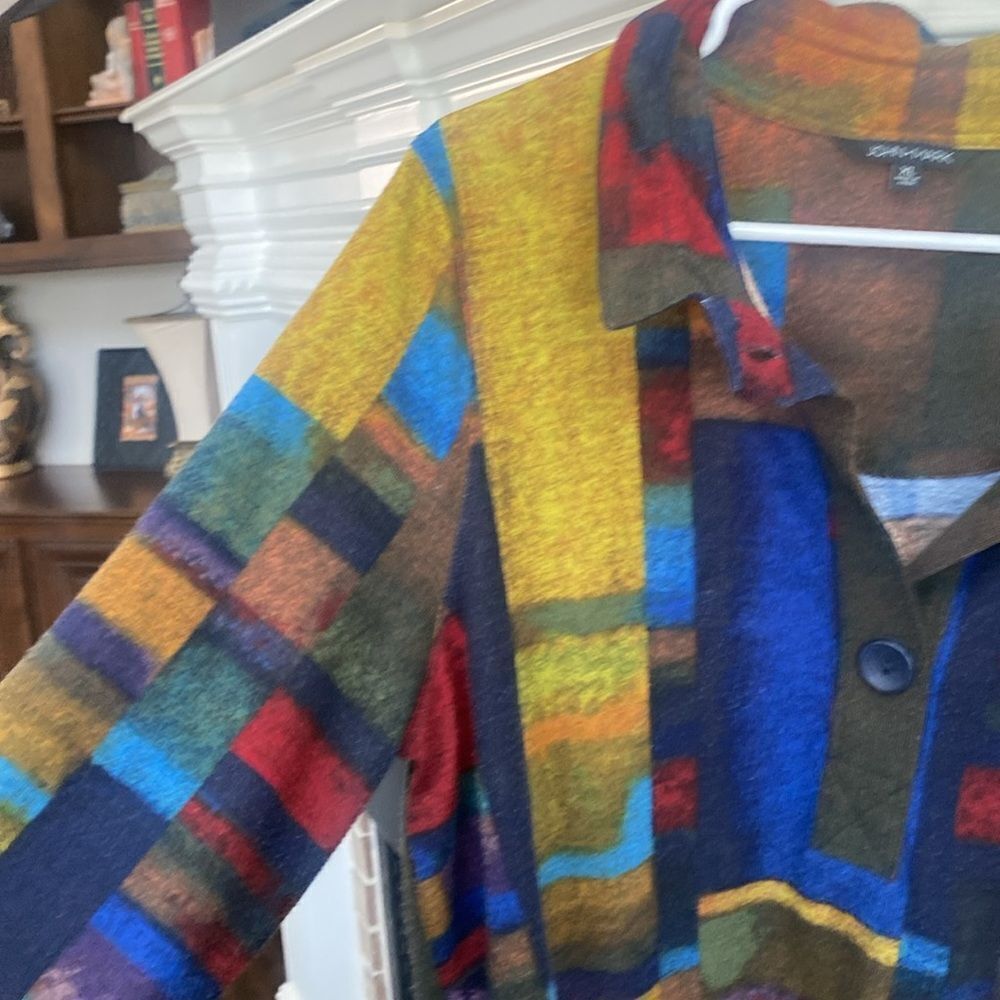 ❤️ John.Mark Color Block Tunic ❤️ - Picture 2 of 8